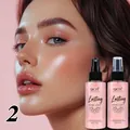 QICIY long-lasting makeup setting spray set for a hydrated and glowy finish - 02# Pink Pearlescent Style / 100ml