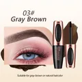 QICIY peel-off eyebrow gel in 03 Gray Brown for natural-looking waterproof makeup. - 03# Taupe