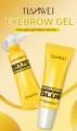 Long-lasting TIANWEI eyebrow gel and styling glue for 12-hour hold on golden background - TIANWEI Eyebrow Gel