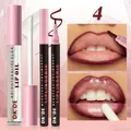 Feuchtigkeitsspendendes Lippenöl und Lippenkonturenstift Set Nr. 4 von DK'DE - Stil 4 (04#)