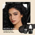 Bastoncino di polvere professionale FORMBO per ritocco radici in nero naturale per capelli - Nero Naturale