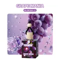 FORMBO 8ml hängender Lufterfrischer fürs Auto mit Traubenduft in lila Design-Thema - Grape Mania Stil (FBCZ063-25) / 8mL Packung