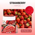 Gel coiffant FORMBO à la fraise pour une tenue souple et un contrôle efficace des frisottis - Parfum Fraise (FBZL001-25)