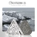 FORMBO 2-in-1 perfume hair and body soap with triangular packaging and coastal background - Gray