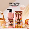 FORMBO hydraterende bodylotion met Cream Biscuit geur in kleurrijke snoepverpakking - Crème Biscuit Geur / Normale Specificatie