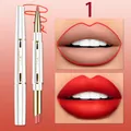 QICIY professional waterproof matte 2-in-1 lipstick and lip liner pen in shade 1 - Color 1 (Q1116-#1) / 2.0g