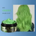 FORMBO #03 vibrant green temporary hair clay for styling and instant hair coloring - Green (FBRF003-25#GREEN)