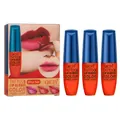 QICIY 3Pcs set tattoo lip gloss color peel-off waterproof long lasting liquid lipstick - 3pcs / Q1118 Lip Gloss Kit 3 Pack