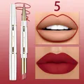 QICIY 2-in-1 waterproof long-lasting matte lipstick and lip liner pen in shade #5. - Color 5 (Q1116#5) / 2.0g