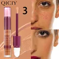 QICIY professional full coverage concealer stick shade 3 for dark spots and acne marks - 2-in-1 Concealer Serum / 03