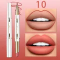 Barra de labios mate de doble punta y delineador de labios QICIY tono 10 maquillaje - Color 10 (Q1116#10) / 2.0g