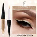 Professioneller QICIY Glitzer-Eyeliner in Champagnergold Nr. 5 für funkelndes Augen-Make-up - Champagnergold (05#)