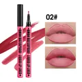 BMBN waterproof liquid lip liner matte texture in shade 02 pink for long-lasting wear - No.02