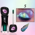 QICIY chameleon liquid eyeshadow with intense glitter finish in emerald shade 5 shimmer - Color 05