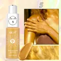 Stralende QICIY gouden body glow olie nr. 5 voor een glanzende en gehydrateerde huid - 05# Orange Gold