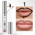 QICIY professional peel-off matte lip liner in nude shade with long-lasting tattoo effect - Rose Pink (Q1131-01) / Normal Specification