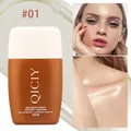 QICIY Liquid Bronzer Highlighter #01 for a natural radiant skin glow makeup finish - #01