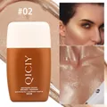 QICIY liquid bronzer drops shade 02 for a glowing sun-kissed skin makeup finish - #02