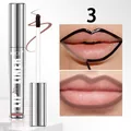 QICIY peel-off matte lip liner tattoo in shade 3 for long lasting waterproof makeup - Brown (Q1131-03) / Normal Specification