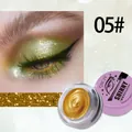 Hochpigmentierter goldener Perlmutt-Flüssiglidschatten mit feinem Glitzer, 05# QICIY - Gold (05#)