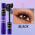QICIY waterproof black mascara for natural curling and long-lasting lash definition - Q556-01 Black / Black