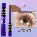 Professional QICIY waterproof brown mascara #2 for long-lasting natural curling - Q556-02 Brown / Brown