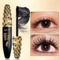 Professional QICIY 7D volumizing black mascara with waterproof and 24h long-lasting effect - 7D Luxury Faceted Cap Style (Q575)