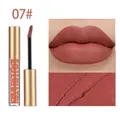 QICIY long-lasting matte liquid lipstick in shade 07 rosewood brown non-stick cup lip gloss - Wood Rose (07#)