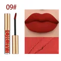 QICIY matte lip gloss shade 09 with non-stick velvet finish and rich pigmented red color - Deep Crimson (09#)