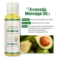 Detalle del uso del aceite de masaje de aguacate FORMBO para hidratar la piel seca. - Aceite de Masaje de Aguacate