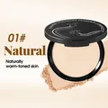 Tianwei 01 Natural waterproof black compact powder for naturally warm-toned skin - Natural Color