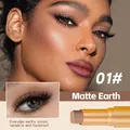 Professional Matte Earth tones 01# eyeshadow stick for natural gradient eye makeup looks - 01# Matte Earth