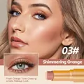 Shimmering orange gradient eyeshadow stick with fine pearl finish in shade 03 for dates - 03# Shimmering Orange