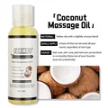 Detalle del aceite de masaje de coco FORMBO 118ml para el cuidado de la piel y el cabello - Aceite de Masaje de Coco