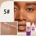 QICIY BB liquid foundation shade 5 for dark skin tones with moisturizing soft blur effect - Shade 05