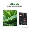 Aloe Vera Make-up-Entferner-Mousse mit Schaumtextur in 60-ml-Flasche und Box - Aloe-Stil / 60ml