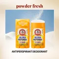 FORMBO Powder Fresh Antiperspirant Deodorant Stick twin pack in yellow bottle - Powder Fresh / Single Stem