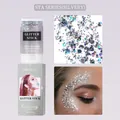 Stick glitter olografico argento Meidian per viso capelli e corpo serie star - Argento