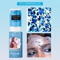 MEIDIAN Star Series blue glitter stick for face hair and body shimmer makeup paste 15g - Blue