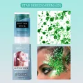 MEIDIAN Mermaid Series green body glitter stick for face, hair and body makeup usage. - Mermaid Color