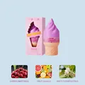 Ice cream shaped perfume bottle Yummy Cherry scent 100ml Eau De Toilette fragrance - 100ml / Yummy Cherry Scent (IC102)
