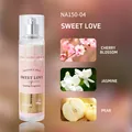 Sweet Love Blumiges Duftspray für Damen, 150 ml Flasche mit Kirsch- und Jasminnoten - Sweet Love (Schokoladenduft)