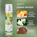 Jasmine Whisper fragrance spray 150ml with floral and patchouli scent notes - Jasmine Whisper (NA150-12)