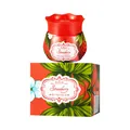 Detail view showing the 100g Strawberry scented gel air freshener and its packaging - 100.00g / Strawberry