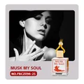Elegante FORMBO Musk auto luchtverfrisser hangende glazen fles met model NO.FBCZ096-25 - Musk My Soul (FBCZ096) / 8ml
