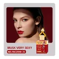 FORMBO Musk auto luchtverfrisser hanger in rode glazen fles met houten dop - Musk Very Sexy (FBCZ098) / 8ml