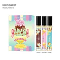 Süßes Eau de Parfum Geschenkset im Eiscreme-Design mit drei langanhaltenden Düften. - 3er Geschenkset 2 (NAS3-2)