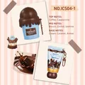 VENTIS long-lasting chocolate-scented perfume and hand cream set with sweet gourmand notes - Chocolate Fragrance Set (IC504-1) / 50 ml + 30 g / Brown