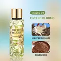 250ml Orchid Blooms fragrance body spray with night epiphyllum and sandalwood scent - Orchid Blooms (NA25004) / 250ml Size / Green