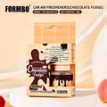 FORMBO Auto-Lufterfrischer-Anhänger Schokoladen-Fudge-Duft Ätherisches Öl 8ml Glasflasche - 8ml / Schokoladen-Fudge (FBCZ103)